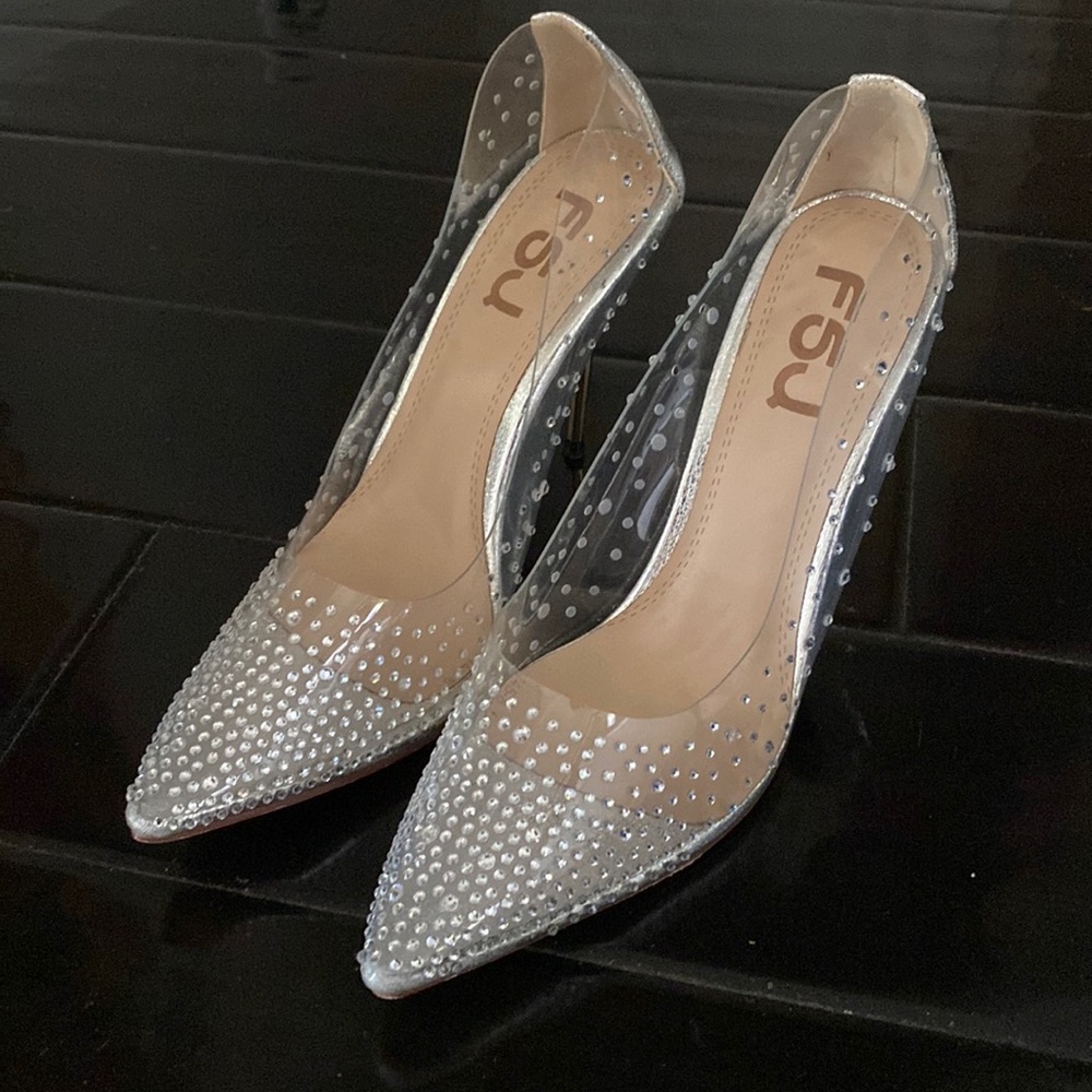 sparkly heels